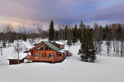 Gate House in Winter